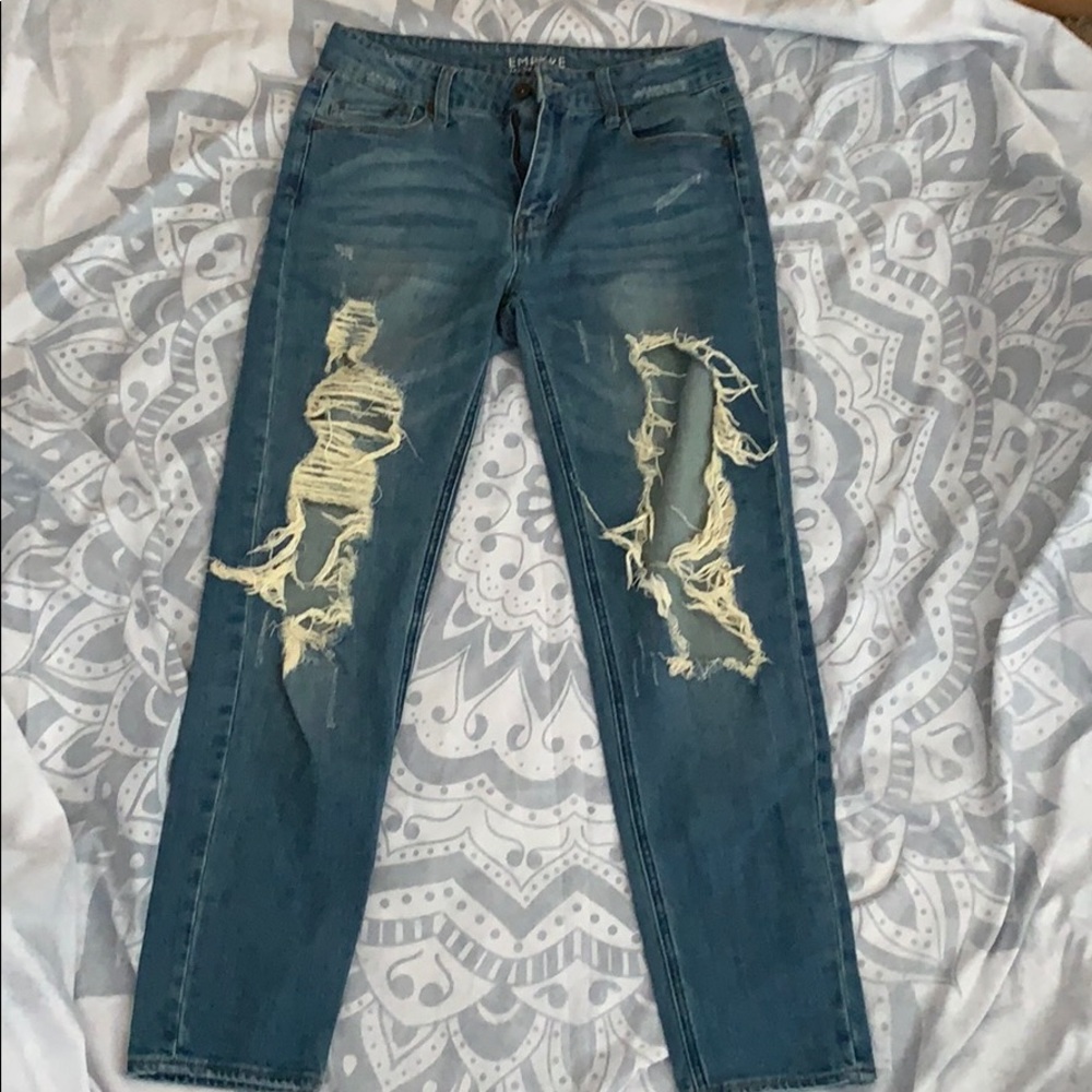 Ripped jeans
